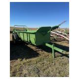 John Deere Manure Spreader with Wooden Sides