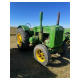 John Deere Model D Tractor, Serial No. 150595