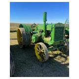 John Deere Model D Tractor with Steel Wheels