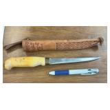 Fixed Blade Knife with Sheath