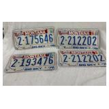 Montana ï¿½76 Big Sky License Plates