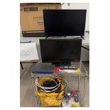 Flat-Screen TVs, Router, and Accessories