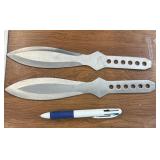 Steel Throwing Knives