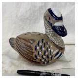Ceramic Duck Figurine