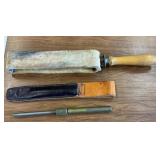 Sharpening Steel and Strop Kit