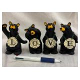 Bearfoots LOVE Figurine