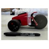 Motorcycle with Rear Suspension