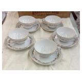 Fine China Cups and Saucers