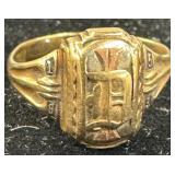 Gold Class  Ring