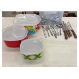 Storage Containers & Flatware