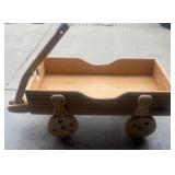 Wooden Pull Cart