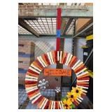Decorative Clothespin Wreath