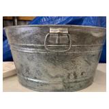 Galvanized Steel Oval Pail