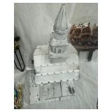 Wooden Birdhouse Chapel