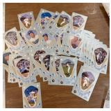 Dodgers 25 Years All-Stars Player Cards