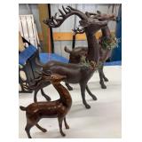 Holiday Deer Figurines