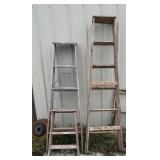 Wooden Step Ladders