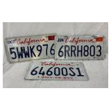 California License Plates