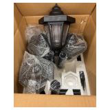 Solar-Powered Outdoor Lantern Set