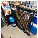 Black Metal Bunkbed Frame Sheets and Quilt