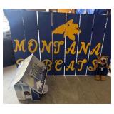 Montana Bobcats Decor with Birdhouse