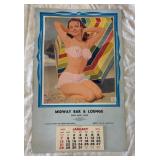 1962 Pin-Up Calendar