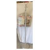 Metal Coat Rack With Bedding Set