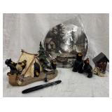 Bearfoot  Figures & Plaque