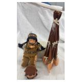 Wind-Up Doll ,Teepee and Accessories