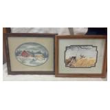 Prints by N. Deming and Nancy Balfour