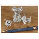 Faceted Crystal Animal Figurine