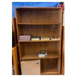 Oak Finish Bookshelf