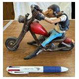 Biker Figurine