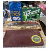 Vintage Board and Dice Games