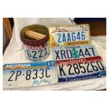 Bird House & License Plates