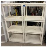 White Storage Shelving