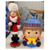 Nutcracker Figurine & Cookie Jar