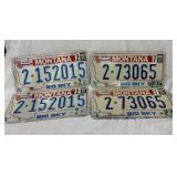 Montana License Plates
