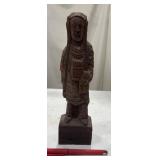 Hand-Carved Wood Figurine