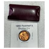1955 ï¿½Poormanï¿½s Double Dieï¿½ Lincoln Cent