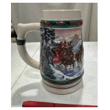 1993 Budweiser Holiday Stein