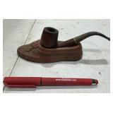 Wooden Pipe and Shoe Stand