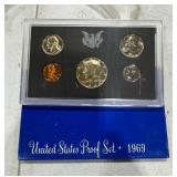 1969 United States Proof Coin Set