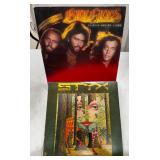 Bee Gees & Styx Vinyl LP Records