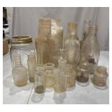 Vintage Glass Bottles & Jars