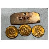 Commemorative Coins & Tag