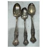 1847 Rogers Bros XS Triple Spoons