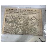 1864 Civil War-Era New York Herald Paper