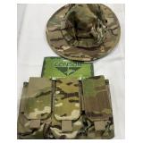 Multicam Boonie Hat and Condor Tactical Pouch