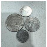 Vintage Tokens and Coins